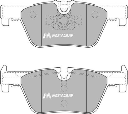 Motaquip LVXL1731 - Гальмівні колодки, дискові гальма autocars.com.ua