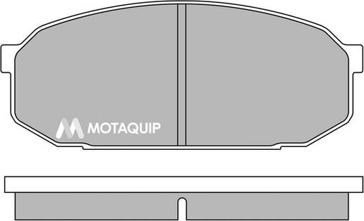 Motaquip LVXL191 - Гальмівні колодки, дискові гальма autocars.com.ua