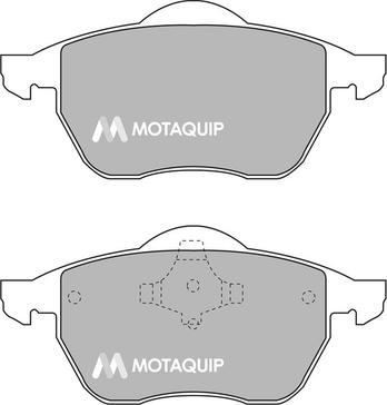 Motaquip LVXL293 - Тормозные колодки, дисковые, комплект autodnr.net