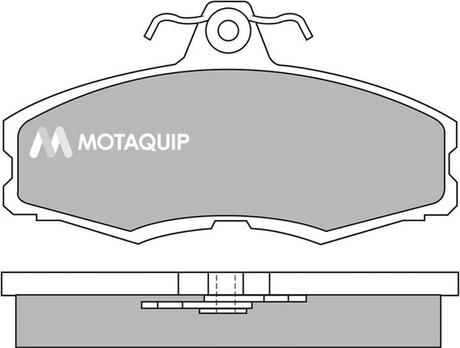 Motaquip LVXL306 - Гальмівні колодки, дискові гальма autocars.com.ua