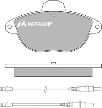 Motaquip LVXL314 - Гальмівні колодки, дискові гальма autocars.com.ua