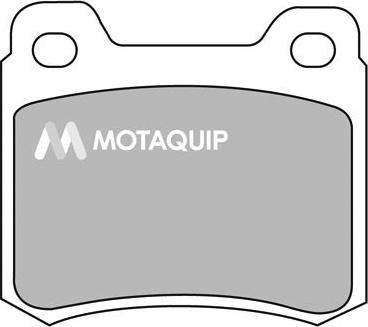 Motaquip LVXL344 - Тормозные колодки, дисковые, комплект autodnr.net