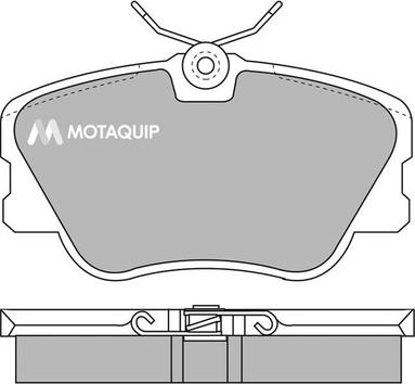 Motaquip LVXL363 - Гальмівні колодки, дискові гальма autocars.com.ua