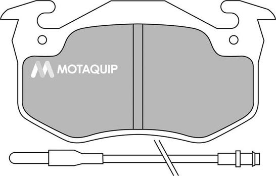 Motaquip LVXL370 - Гальмівні колодки, дискові гальма autocars.com.ua