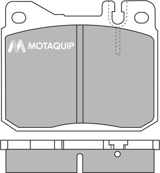 Motaquip LVXL372 - Гальмівні колодки, дискові гальма autocars.com.ua