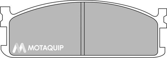 Motaquip LVXL395 - Тормозные колодки, дисковые, комплект autodnr.net