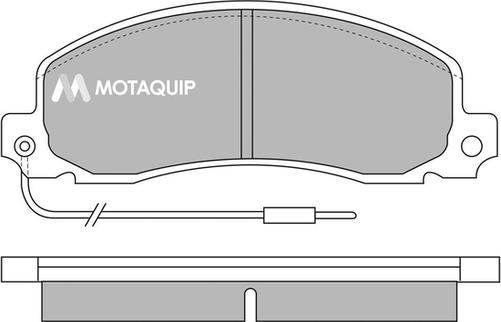 Motaquip LVXL442 - Гальмівні колодки, дискові гальма autocars.com.ua