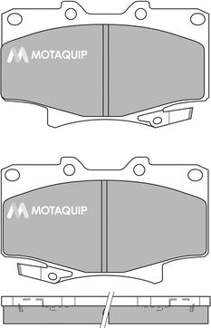 Motaquip LVXL453 - Гальмівні колодки, дискові гальма autocars.com.ua
