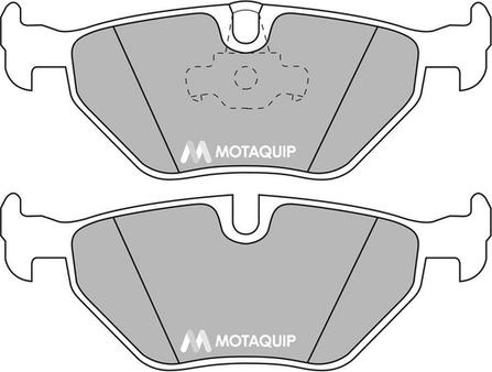 Motaquip LVXL492 - Гальмівні колодки, дискові гальма autocars.com.ua