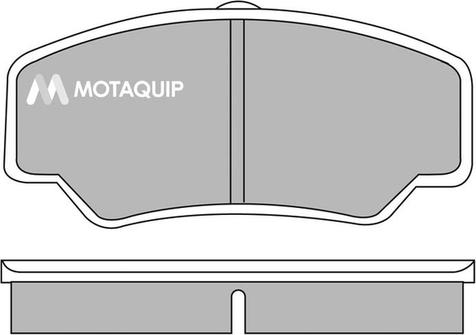 Motaquip LVXL505 - Гальмівні колодки, дискові гальма autocars.com.ua