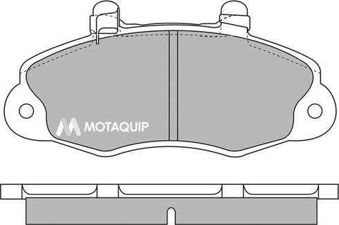 Motaquip LVXL541 - Гальмівні колодки, дискові гальма autocars.com.ua