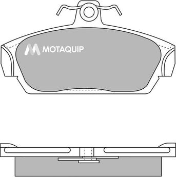 Motaquip LVXL564 - Гальмівні колодки, дискові гальма autocars.com.ua