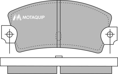 Motaquip LVXL568 - Гальмівні колодки, дискові гальма autocars.com.ua