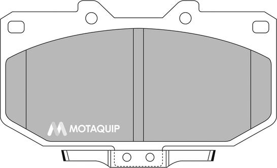 Motaquip LVXL610 - Гальмівні колодки, дискові гальма autocars.com.ua