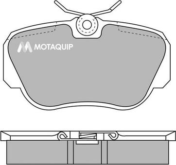 Motaquip LVXL616 - Гальмівні колодки, дискові гальма autocars.com.ua