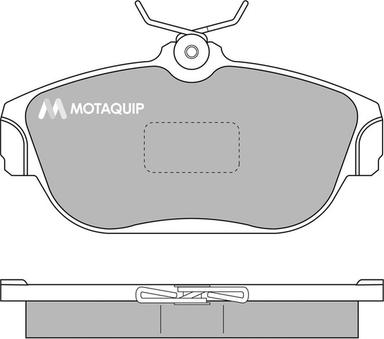 Motaquip LVXL618 - Гальмівні колодки, дискові гальма autocars.com.ua