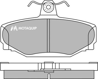 Motaquip LVXL619 - Гальмівні колодки, дискові гальма autocars.com.ua