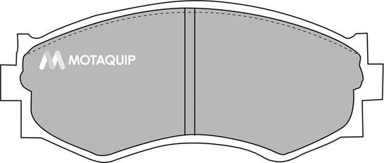 Motaquip LVXL623 - Тормозные колодки, дисковые, комплект autodnr.net