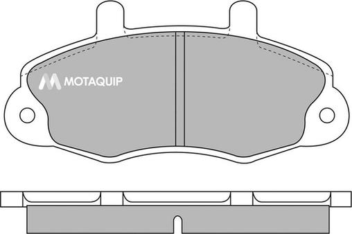 Motaquip LVXL624 - Гальмівні колодки, дискові гальма autocars.com.ua