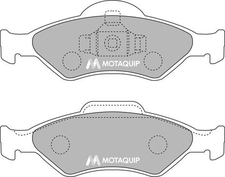 Motaquip LVXL648 - Гальмівні колодки, дискові гальма autocars.com.ua