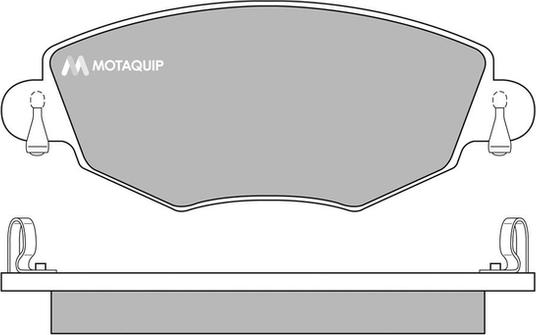 Motaquip LVXL650 - Гальмівні колодки, дискові гальма autocars.com.ua