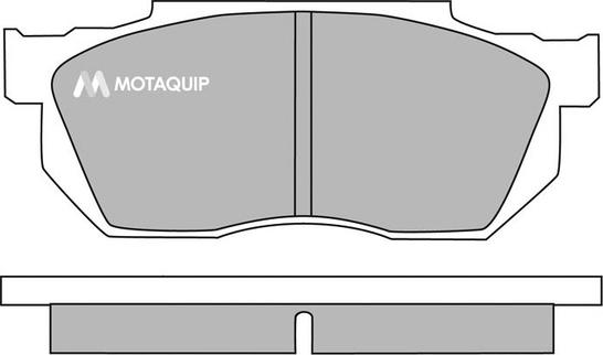 Motaquip LVXL678 - Тормозные колодки, дисковые, комплект autodnr.net