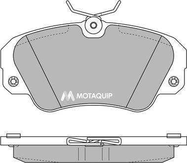 Motaquip LVXL692 - Гальмівні колодки, дискові гальма autocars.com.ua