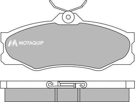 Motaquip LVXL693 - Гальмівні колодки, дискові гальма autocars.com.ua