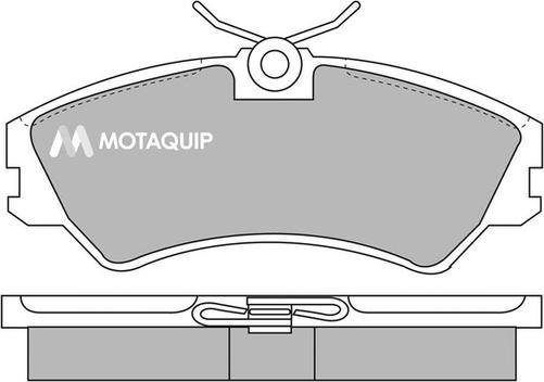 Motaquip LVXL695 - Гальмівні колодки, дискові гальма autocars.com.ua