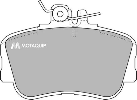 Motaquip LVXL717 - Гальмівні колодки, дискові гальма autocars.com.ua