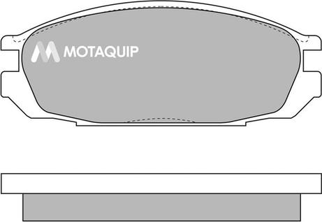 Motaquip LVXL800 - Гальмівні колодки, дискові гальма autocars.com.ua