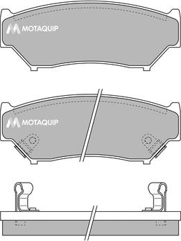 Motaquip LVXL853 - Гальмівні колодки, дискові гальма autocars.com.ua