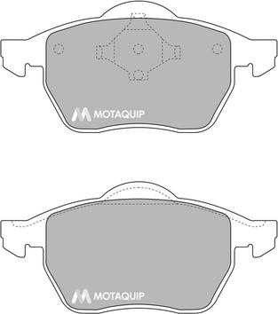 Motaquip LVXL873 - Гальмівні колодки, дискові гальма autocars.com.ua