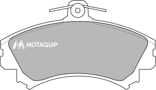 Motaquip LVXL883 - Гальмівні колодки, дискові гальма autocars.com.ua