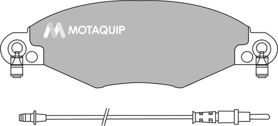 Motaquip LVXL993 - Тормозные колодки, дисковые, комплект autodnr.net