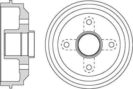 Motaquip VBD661 - Тормозной барабан autodnr.net