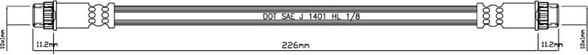 Motaquip VBH880 - Тормозной шланг autodnr.net