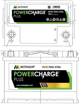 Motaquip VBY8 - Стартерна акумуляторна батарея, АКБ autocars.com.ua