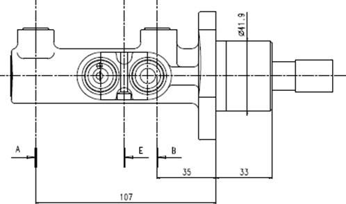 Motaquip VMC199 - Главный тормозной цилиндр autodnr.net