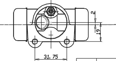 Motaquip VWC457 - Колісний гальмівний циліндр autocars.com.ua