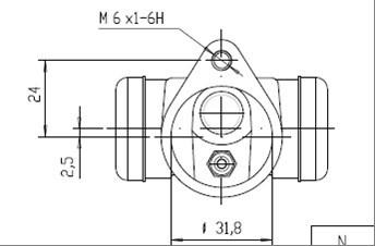 Motaquip VWC538 - Колесный тормозной цилиндр autodnr.net