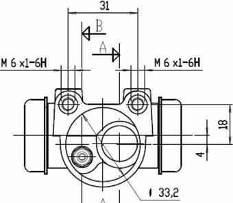 Motaquip VWC550 - Колесный тормозной цилиндр autodnr.net