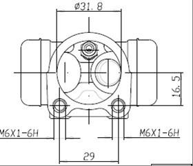 Motaquip VWC567 - Колесный тормозной цилиндр autodnr.net