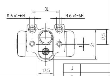 Motaquip VWC581 - Колісний гальмівний циліндр autocars.com.ua