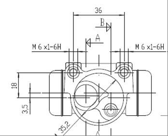 Motaquip VWC584 - Колісний гальмівний циліндр autocars.com.ua