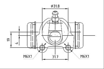 Motaquip VWC668 - Колісний гальмівний циліндр autocars.com.ua