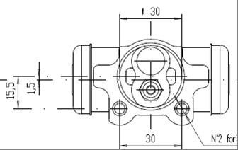 Motaquip VWC721 - Колесный тормозной цилиндр autodnr.net