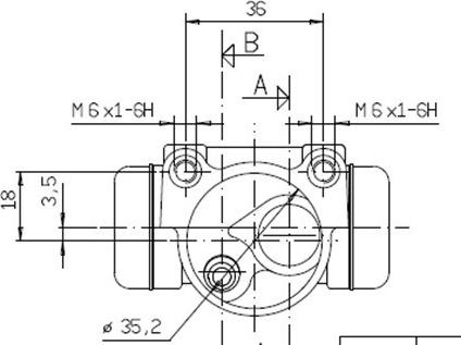 Motaquip VWC840 - Колісний гальмівний циліндр autocars.com.ua