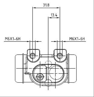 Motaquip VWC884 - Колісний гальмівний циліндр autocars.com.ua