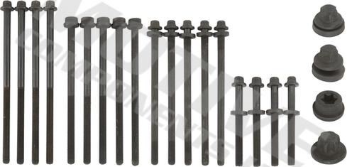 MOTIVE HB1714SET - Комплект болтів головки циліндрів autocars.com.ua